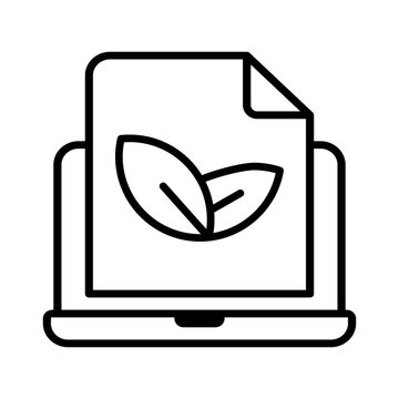 Eco icon vector. Ecology Illustration sign. Recycle symbol. Ecology logo.