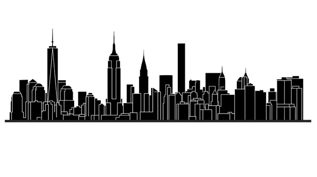 Chicago Skyline Silhouette