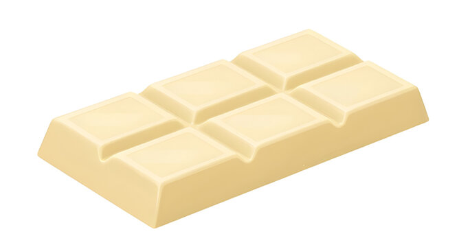 confectionery, whitechocolate, chocolatebar, chocolate, bar, sweet, dessert, candy, cocoa, creamy, snack, treat, food, isolated, vector, illustration, whitebackground