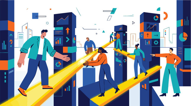 Strategic collaboration of diverse professionals scaling a dynamic data-driven ecosystem to bridge the gap between complex infrastructure and human-centric innovation