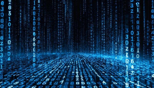 Digital Matrix Rain