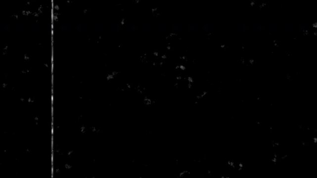 Old film tape defects  overlay video animation 4k 
