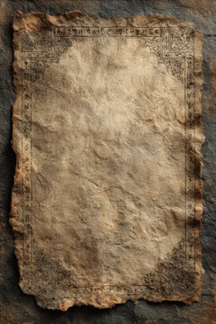 Dark Fantasy Backgrounds: Grunge and Ancient Distressed Parchment Texture