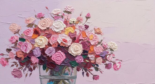 Beautiful Pink Rose Bouquet