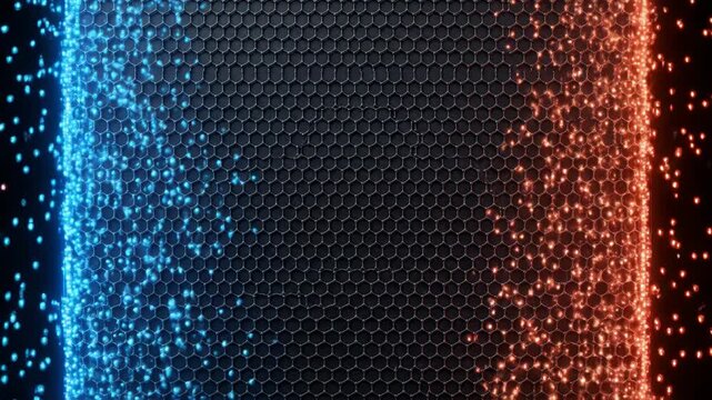 Topological Insulator Protected Edge Current Quantum Material 3D Animation