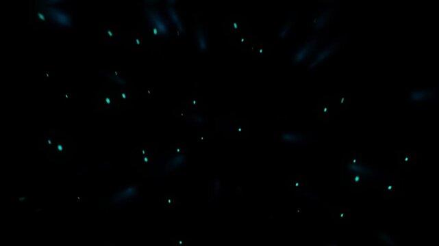 Blue flame shockwave trailing particle light effect. Smoke dissipates, magical explosion shockwave effect, diffused wave on a transparent background. Glowing shockwave particles. Overlay template.