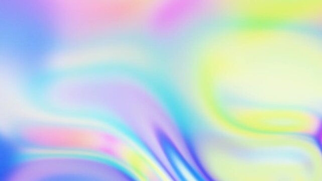 Abstract pastel gradient background with liquid style waves. Seamless looping video. 4k abstract motion graphics dynamic purple and blue background