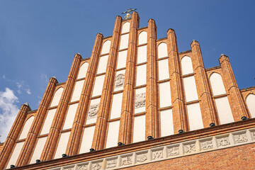 Fototapeta premium Warsaw, Poland, 20 June 2019: Old town and decorative elements in Warsaw