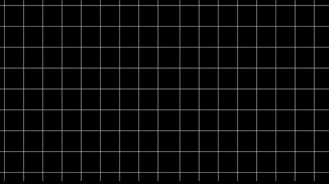 Animated gradient black background with grid moving wards. Horizontal Grid background video , dark color grid- 4k black background icon animation