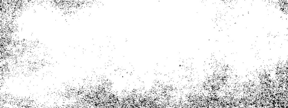 Scattered texture with dust and grit effect.