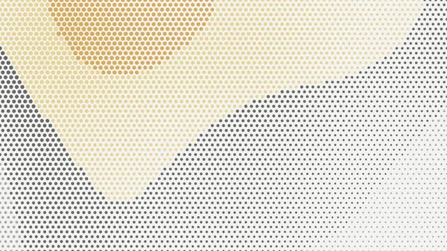 Abstract halftone pattern background with yellow and grey gradient dots