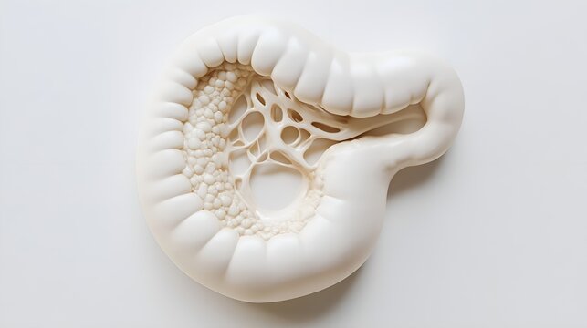 shell on white background