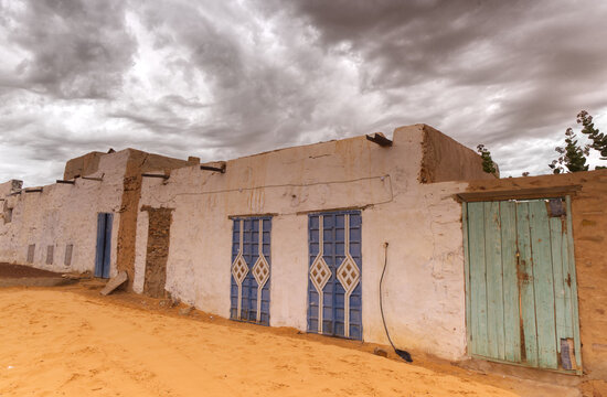 Detail of the Mauritanian city of Chinguetti