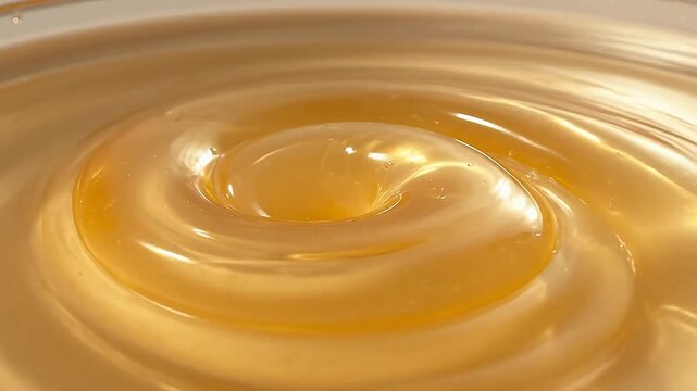 Liquid Glass Self-Repairing Surface Tension Wave Animation