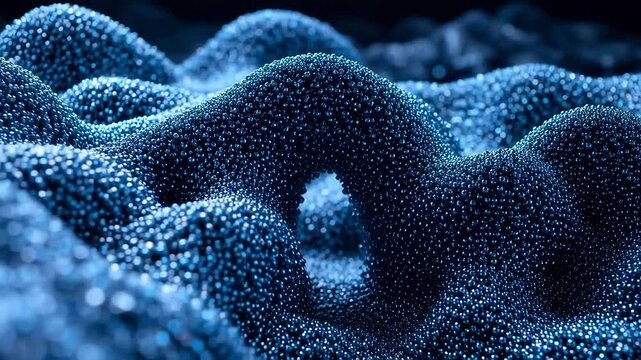 Metallic Chaos: Molecular Reorganization in Supercooled Metallic Glass