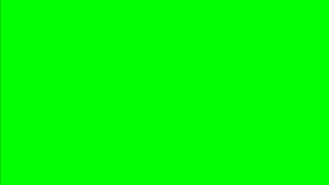 Purple Mechanical Gears Rotating Against A Green Screen Background