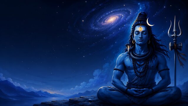 Traditional Mahashivratri Pradosh Vrat Masik Shivratri Nishita Kaal Sital Sasthi puja of Bhagwan Shiv Shankar Bhujang Mahadev Bholenath Mahakal Parvati ShivShakti