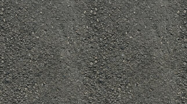 The image shows a close-up view of a dark gray asphalt surface. The asphalt is composed of small aggregate stones and appears slightly rough and textured.