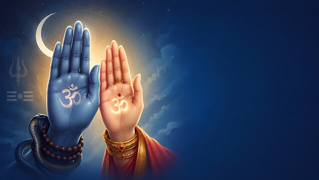 Traditional Mahashivratri Pradosh Vrat Masik Shivratri Nishita Kaal Sital Sasthi puja of Bhagwan Shiv Shankar Bhujang Mahadev Gangadhar Bholenath Mahakal Parvati ShivShakti