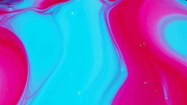 Liquid Glass: Merging Magenta and Cyan on a Nano Scale