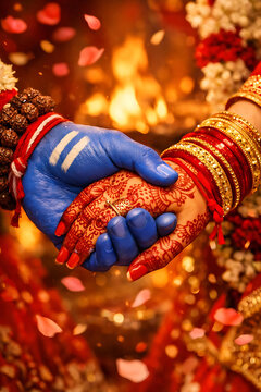 Traditional Mahashivratri Pradosh Vrat Masik Shivratri Nishita Kaal Sital Sasthi puja of Bhagwan Shiv Shankar Bhujang Mahadev Gangadhar Bholenath Mahakal Parvati ShivShakti
