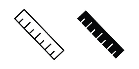 Fototapeta premium Ruler icon