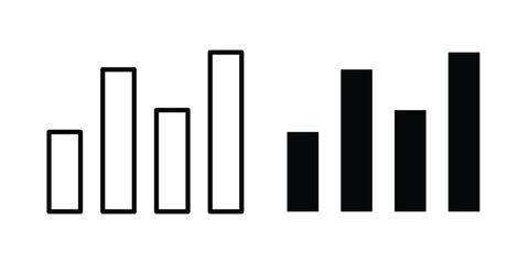 Obraz premium Stats icon
