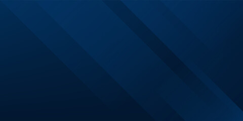 Obraz premium Abstract background gradient dark navy blue banner simple abstract
