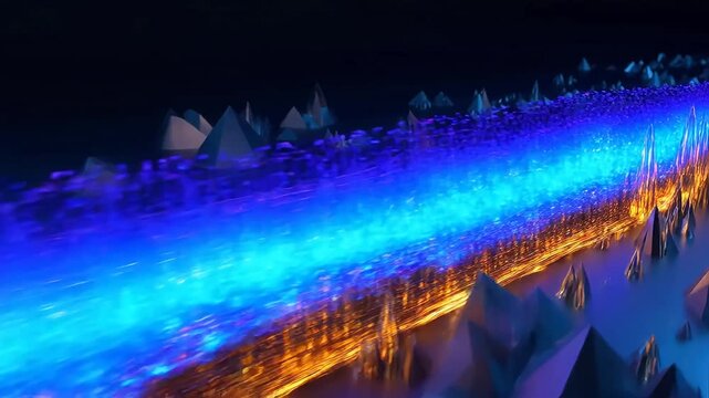 Nanoscale Magnetic Domain Wall Motion Driven by Spin-Polarized Current