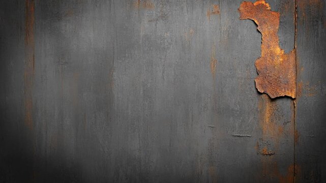 Dark rusty metal texture motion background