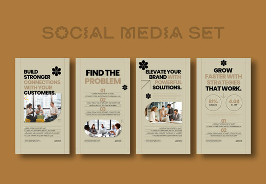 Corporate Social Media Post Template