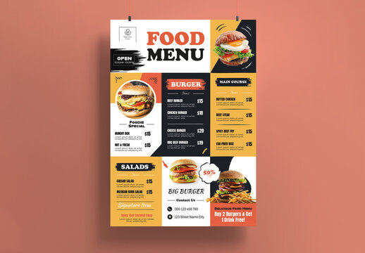 Food Menu Template