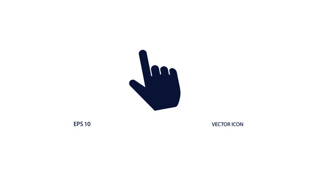 Vector illustration of a dark blue envelope with white lines and download text on a white background