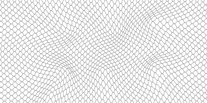 Soccer net pattern texture, football goal grid background. Basketball net or hockey mesh pattern, metal cage wire bg, fishnet grid vector illustration