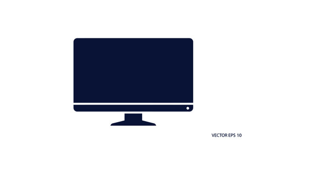 Dark blue coding symbol on a white background for web development concepts