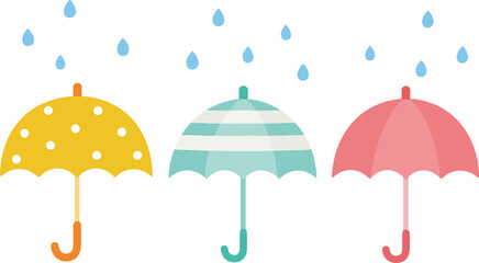umbrella and rain © 박 현