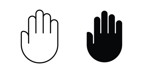 Obraz premium Hand icon