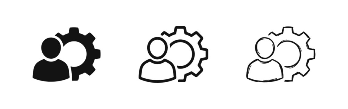 User Settings and Profile Account Management Icon