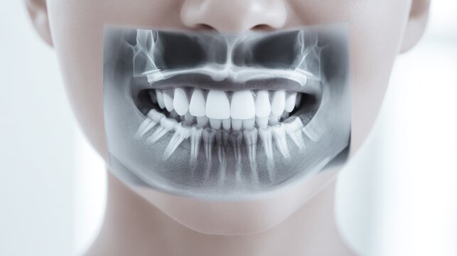 Facial trauma repair summary with X-rays and patient recovery in maxillofacial surgery