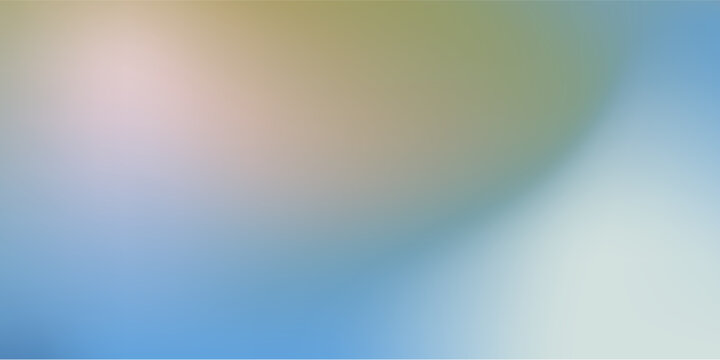 Abstract cirrus clouds. Light blue, pink color vector banner. Pastel gradient sky pattern. Blurred light fuzz colorful gradient background. Pastel smooth mesh shapes. Vector soft horizontal backdrop