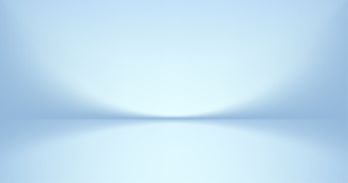 Elegant gradient backdrop featuring navy and cyan tones. Clean minimal vector bg studio setting with soft lighting, perfect for luxury presentations, modern displays, or sophisticated design mockups