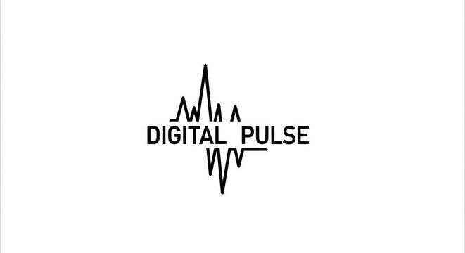 Digital Pulse Technology Logo Design.