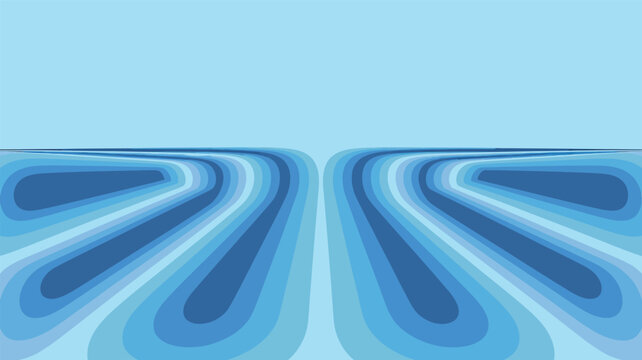 A vibrant abstract background with swirling blue patterns