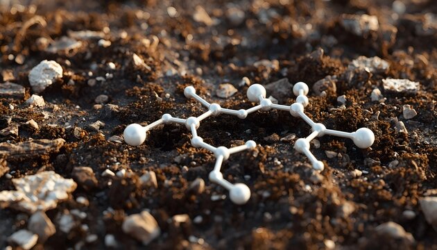Detailed cross-section revealing the intricate cellular structure of a fresh fingerroot (kencur) rhizome with residual soil