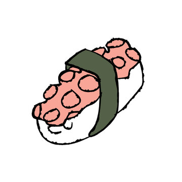 Tako Maki Sushi (Octopus)
