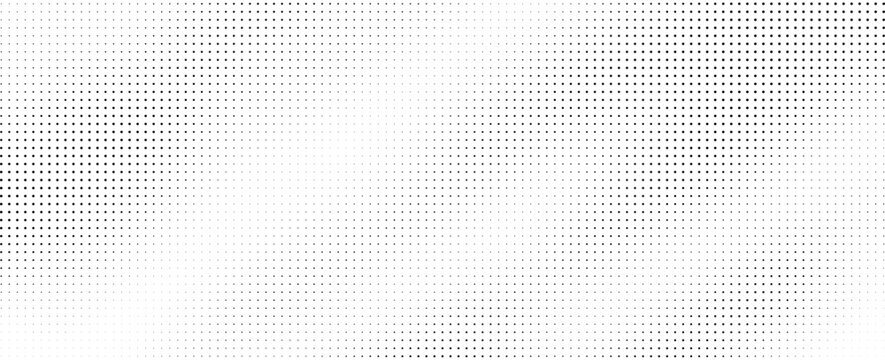 Abstract halftone wave dotted background. Futuristic twisted grunge pattern, dot, circles. Vector modern optical pop art texture for posters, business cards, cover, labels mock-up, stickers layout