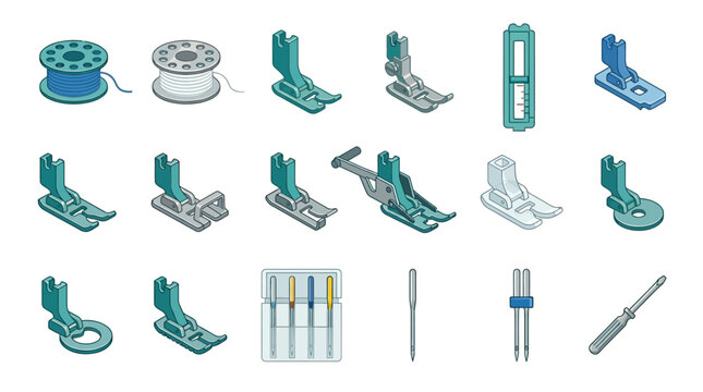 Dental implant surgical kit tools.