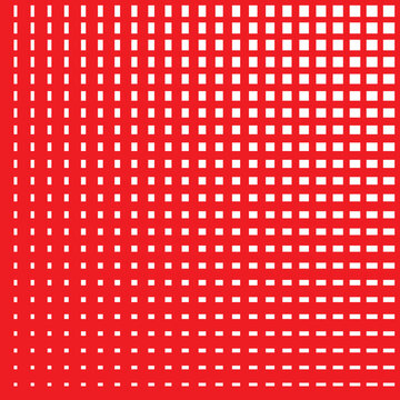 Padr&atilde;o geom&eacute;trico de linhas brancas cruzadas sobre fundo vermelho vivo