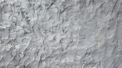 Rough plaster wall surface creating an abstract gray concrete texture background © Harry