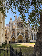 Fototapeta premium The North Transept of Westminster Abbey, London